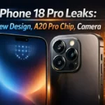 iPhone 18 Pro Leaks: New Design, A20 Pro Chip, Camera Upgrades & Expected Price