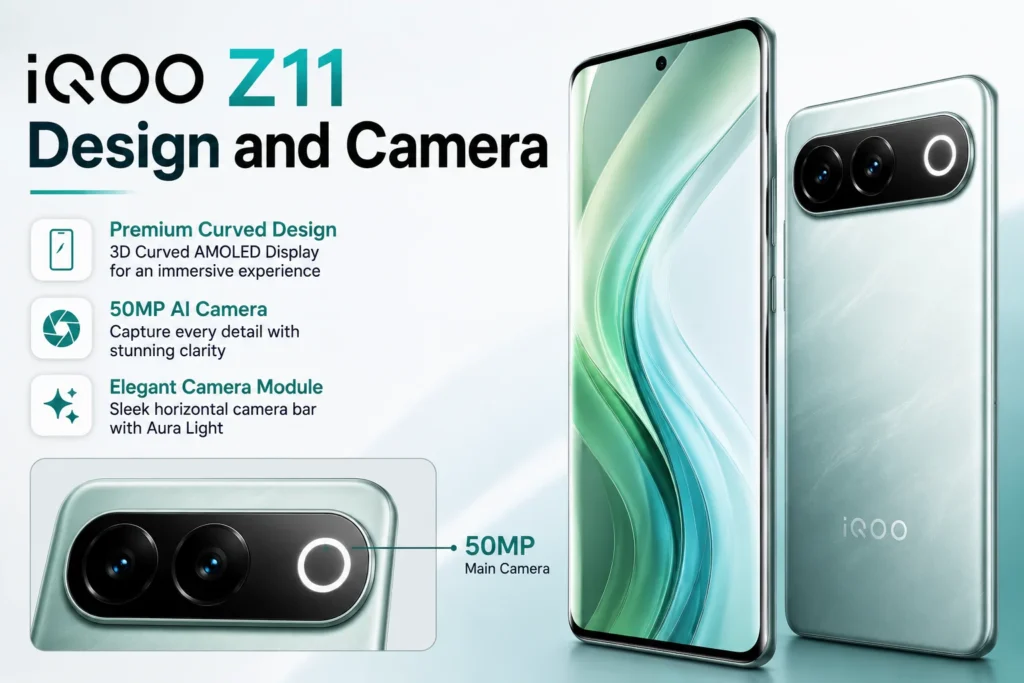 iQOO Z11 India Launch Date Confirmed: Expected Price, Specifications and Features 2 iQOO Z11 Design and Camera